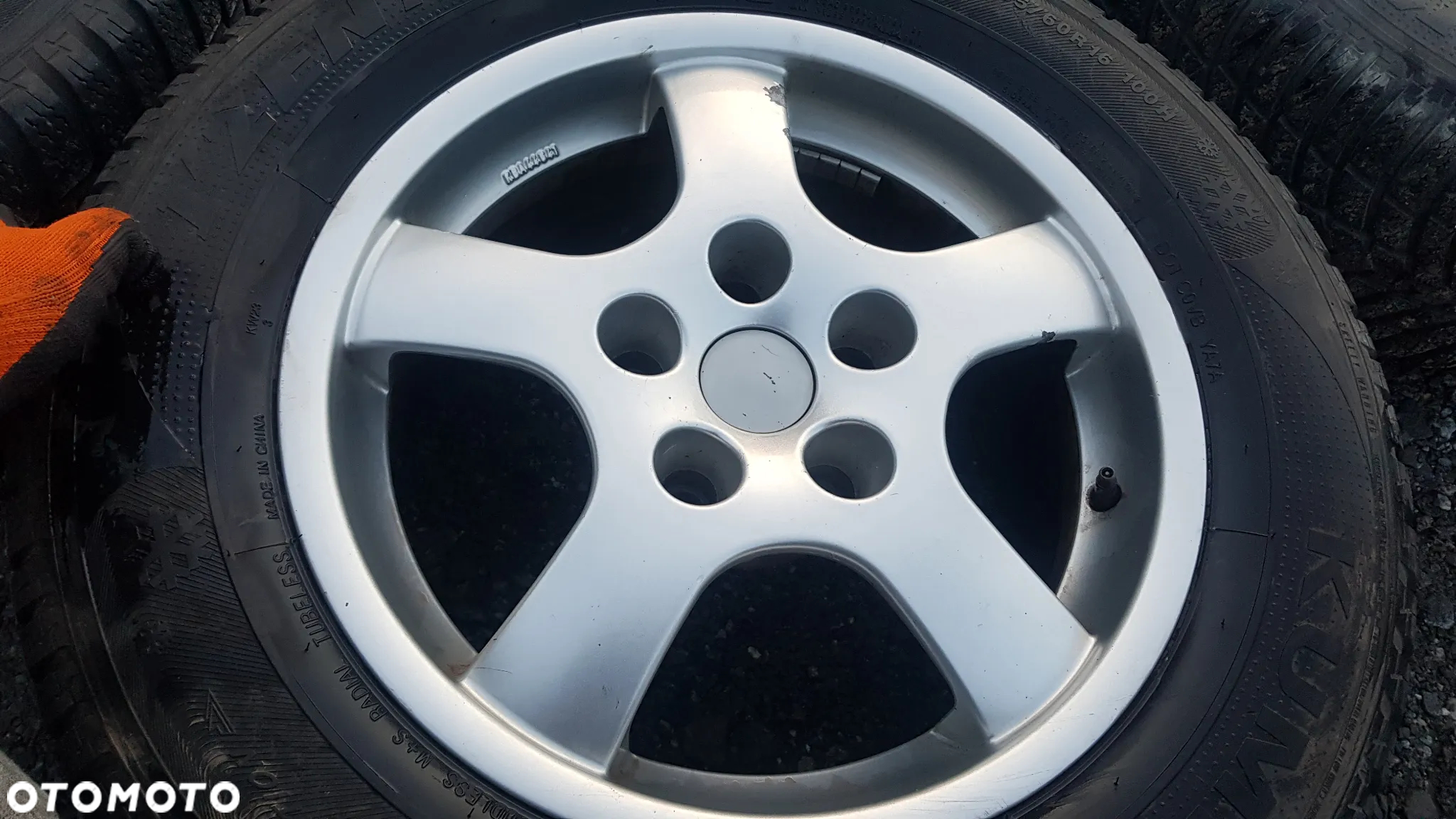 koła felgi 16 borbet bmw 5 E39 E60 E61 7 E38 E65  opony zimowe 235/60 r16 kumho 6mm  kumho i'zen izen kw23 235/60 r16 zimowe - 11