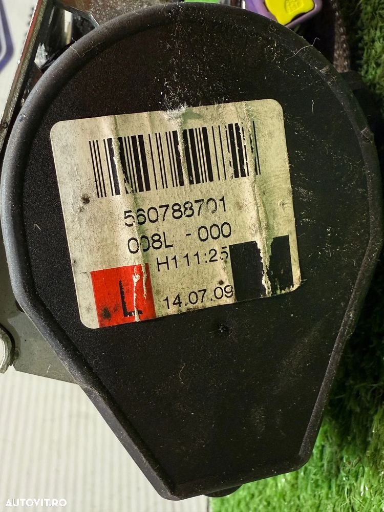 CENTURA SIGURANTA FATA STANGA AUDI A6 C6 AVANT 2.0 DIESEL 2009 COD OEM 604907300C 4F0857705A 560788701 2006-2010 - 8