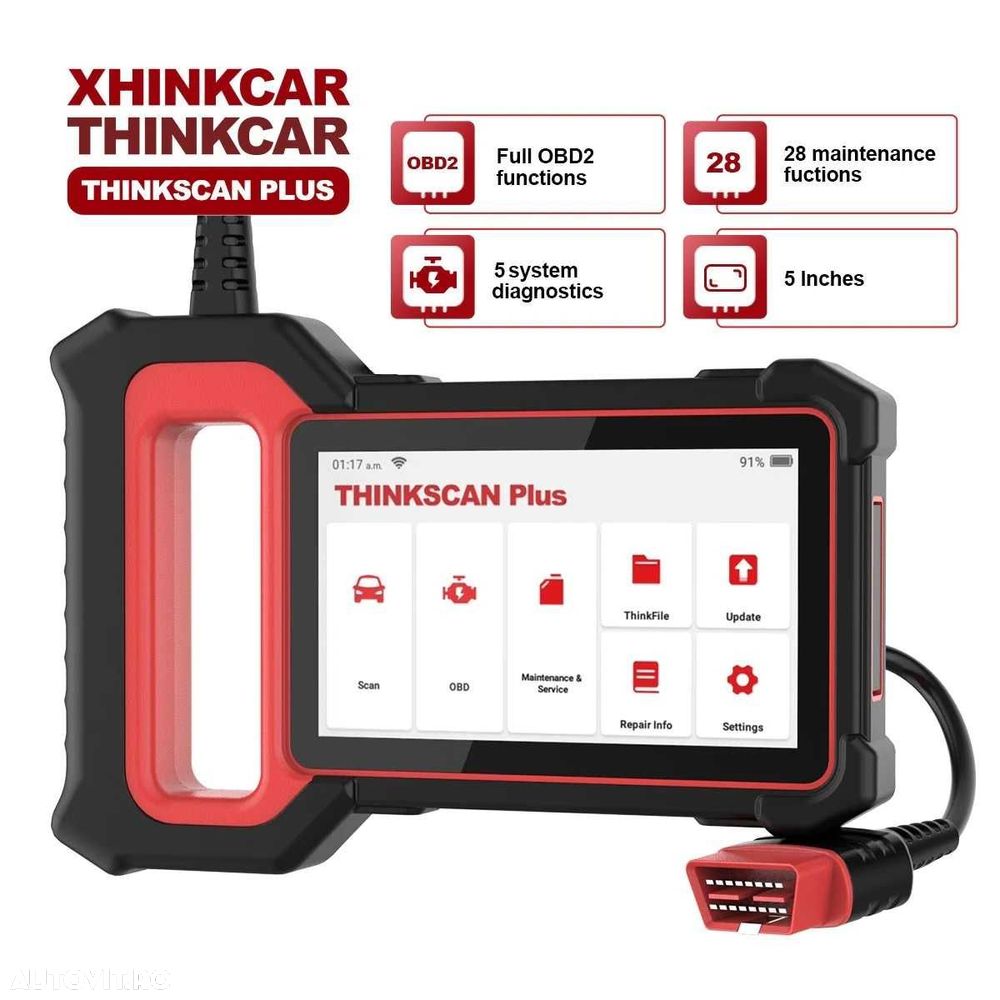 Tester Auto multimarca Launch THINKSCAN PLUS S7, + 5 functii service - 8