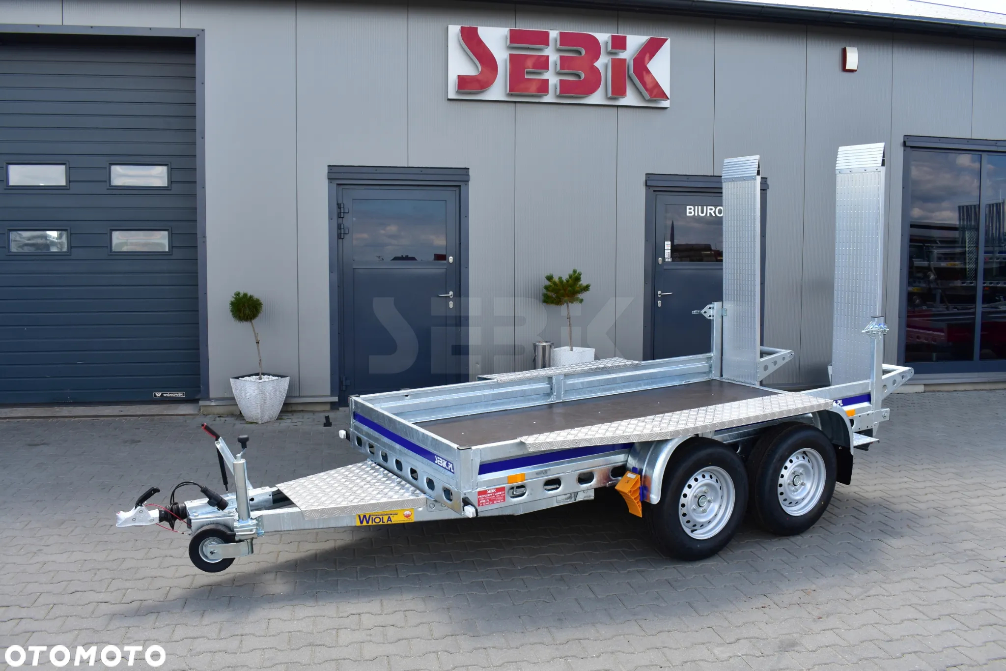 Inny WIOLA B2730 Trap lub najazdy. Transport minikoparki. - 15