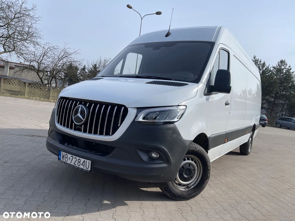 Mercedes-Benz Sprinter W907 319 CDI 2019 ROK 3.0 V6 190 KM MANUAL 6 BIEGÓW MAX MAXI DŁUGI L4H2 - 24