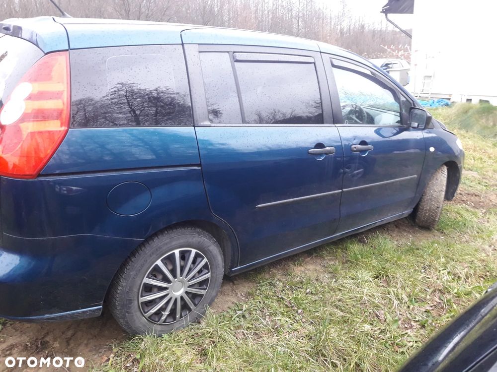 Mazda 5 05-10   Drzwi tylne prawe tył w kolor 32C szyba - 1
