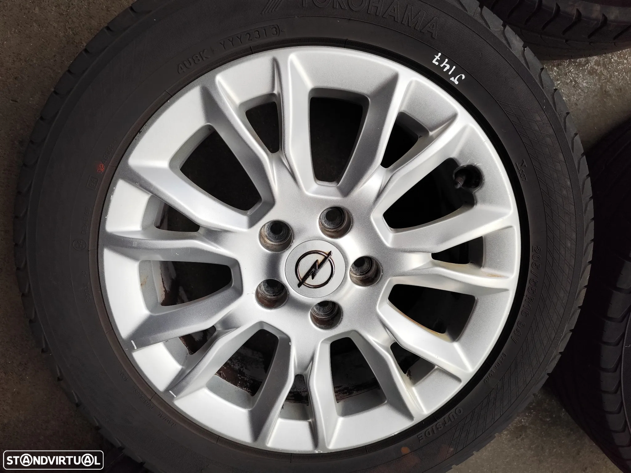OPEL ASTRA H JANTES 16 POLEGADAS - J147 - 4