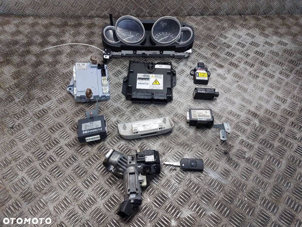 ZESTAW STARTOWY MAZDA 6 II GH 2.0 D RF8G18881E 275800-8104 1EGAM6D - 1