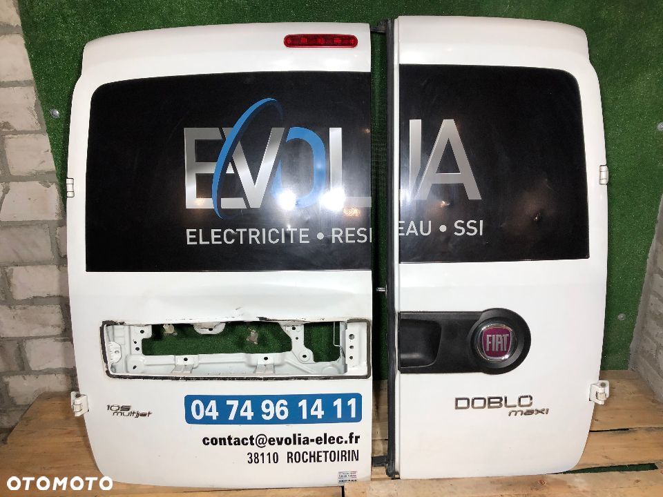 DRZWI LEWE TYLNE SKRZYDŁO DOBLO II MAXI COMBO D