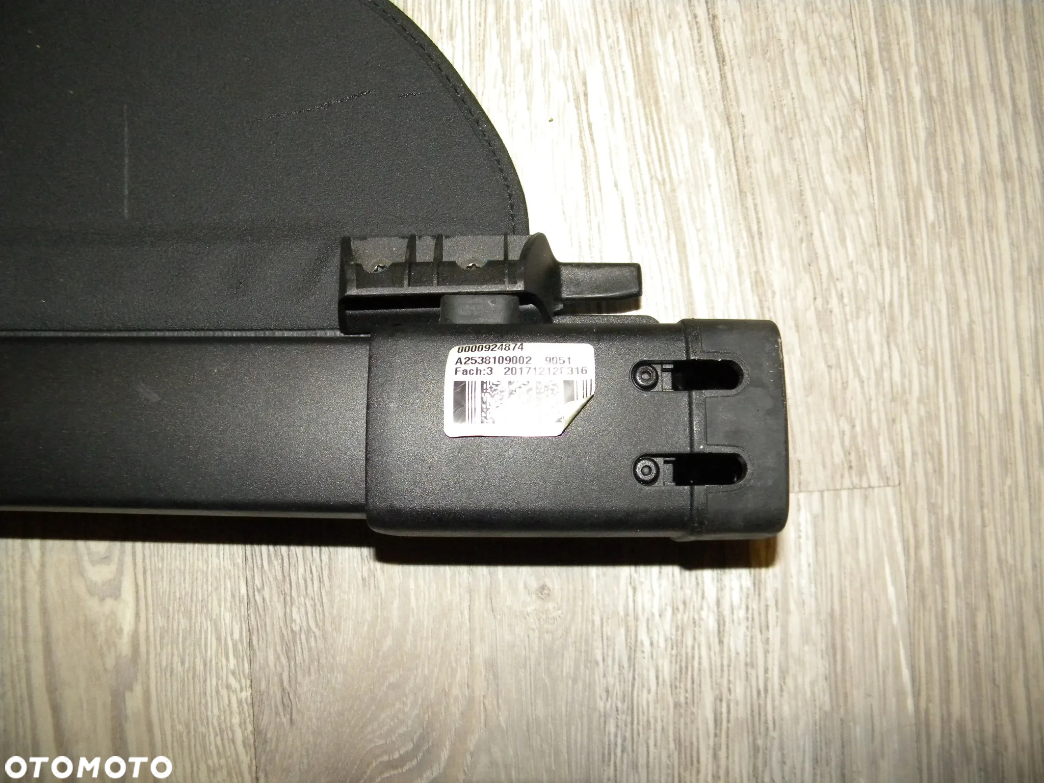 ŁADNA ROLETA BAGAŻNIKA MERCEDES GLC SUV I 1 A253 253 15-22r FV BLACK A2538109002 - 7