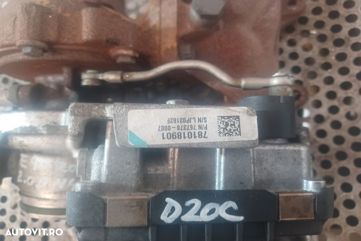 Turbosuflanta 781018901 25820310 6NW009660 BMW Seria 3 E90 [2004 - 20 - 9