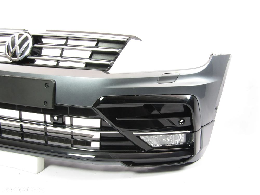 Zderzak przedni VW Tiguan R Line 16 - 20 Sprysk. / Pdc-6 Lakier LR7H - 11