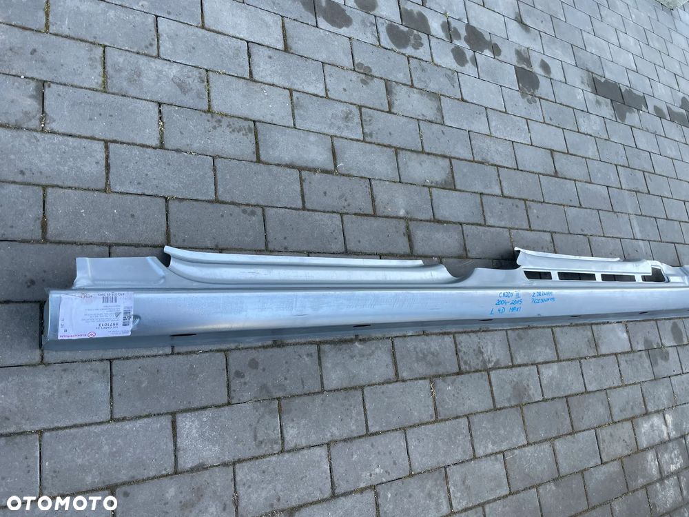 PRÓG LEWY, REPERATURKA VW CADDY III  2004-2015 - NOWY MAXI 4d - 3
