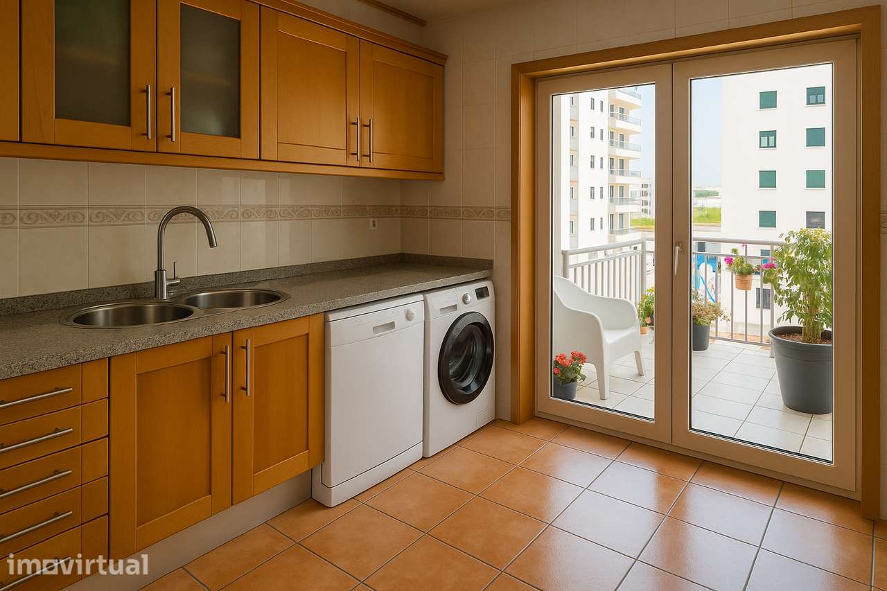 Apartamento T2 na Praia da Vagueira. - Grande imagem: 4/29
