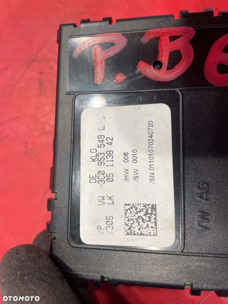 MODUŁ SKRĘTU KIEROWNICY VW PASSAT B6  3C0953549L - 3