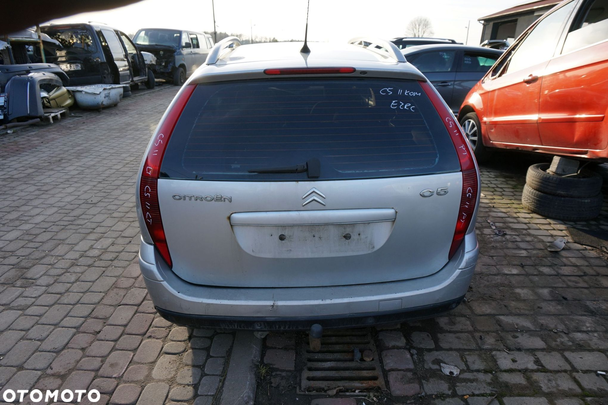 CITROEN C5 II LIFT KOMBI 2005 EZRC 2.0 HDI DW10BTED4 136KM 20MB02 SREBRNY na części - 4