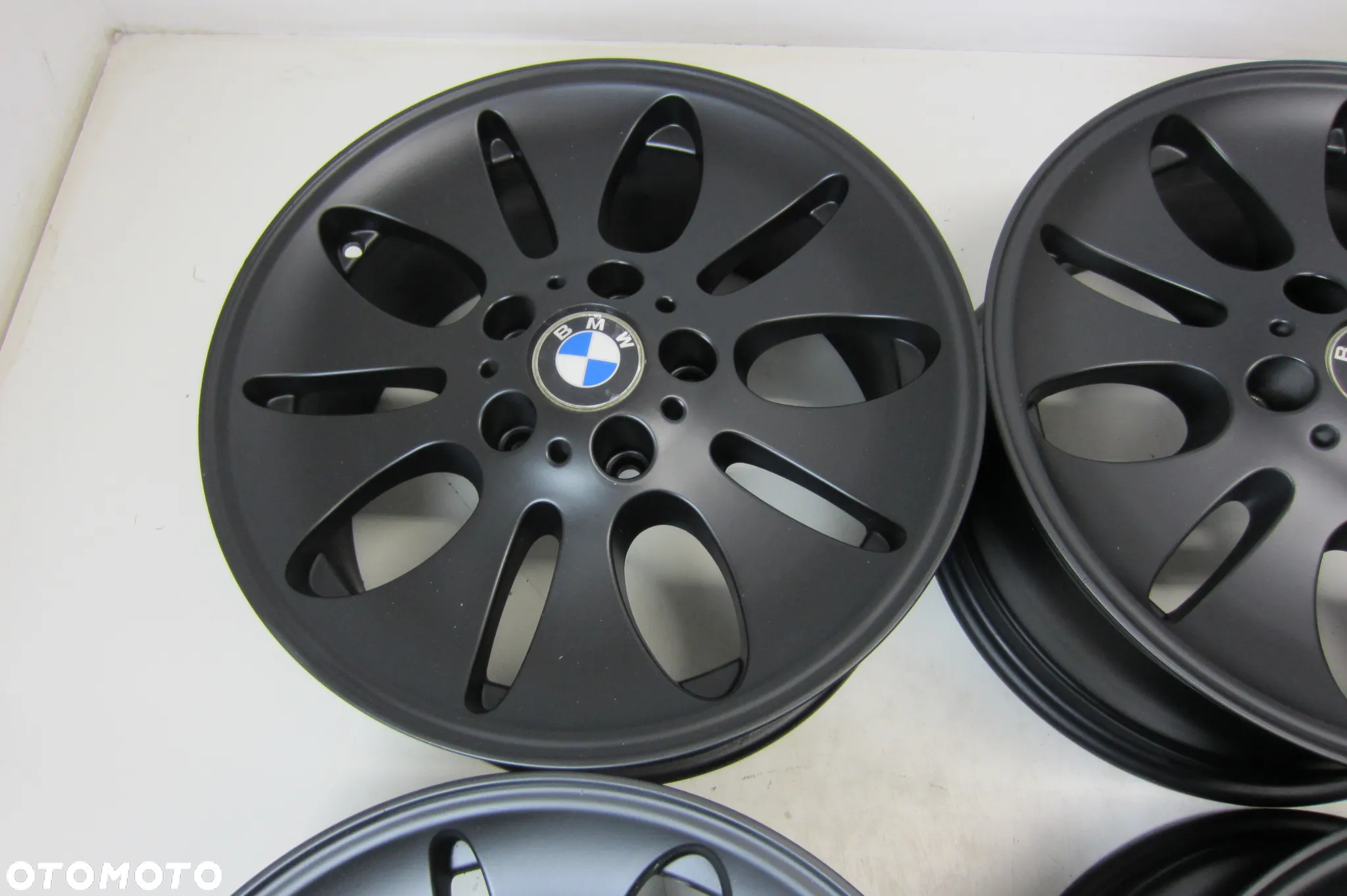FELGI ALUMINIOWE 17 BMW F10 F11 E46 E90 E91 X3 IS40 ORYGINAŁ CZARNY MAT - 2