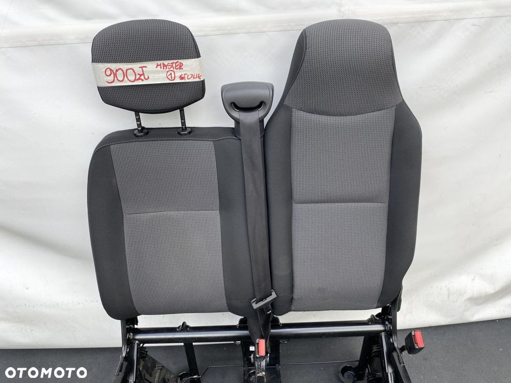 MASTER 3 i 4 NV400 MOVANO 10- FOTEL PRZEDNI PODWÓJNY PRAWY PASAŻERA STOLIK - 6