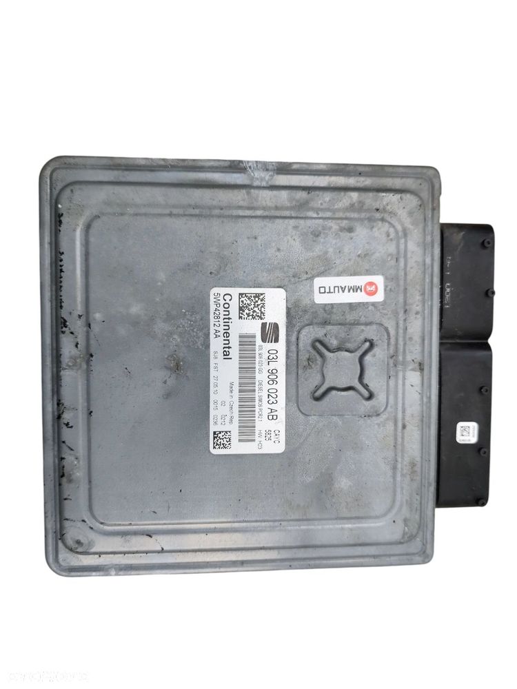 KOMPUTER STEROWNIK SILNIKA SEAT LEON II LIFT (2009-2012) 1.6 TDI 105KM 03L906023AB - 3