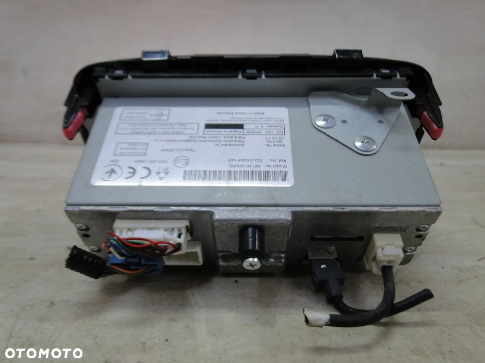 PEUGEOT 108 CITROEN C1 TOYOTA AYGO II 2 RADIO RADIOODTWARZACZ CD EUROPA - 4