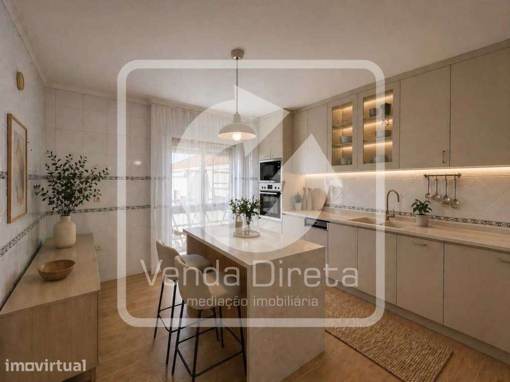 ApartamentoT4 com 2 estacionamentos e 2 Arrecadações na Av. do Boca... - Grande imagem: 3/42
