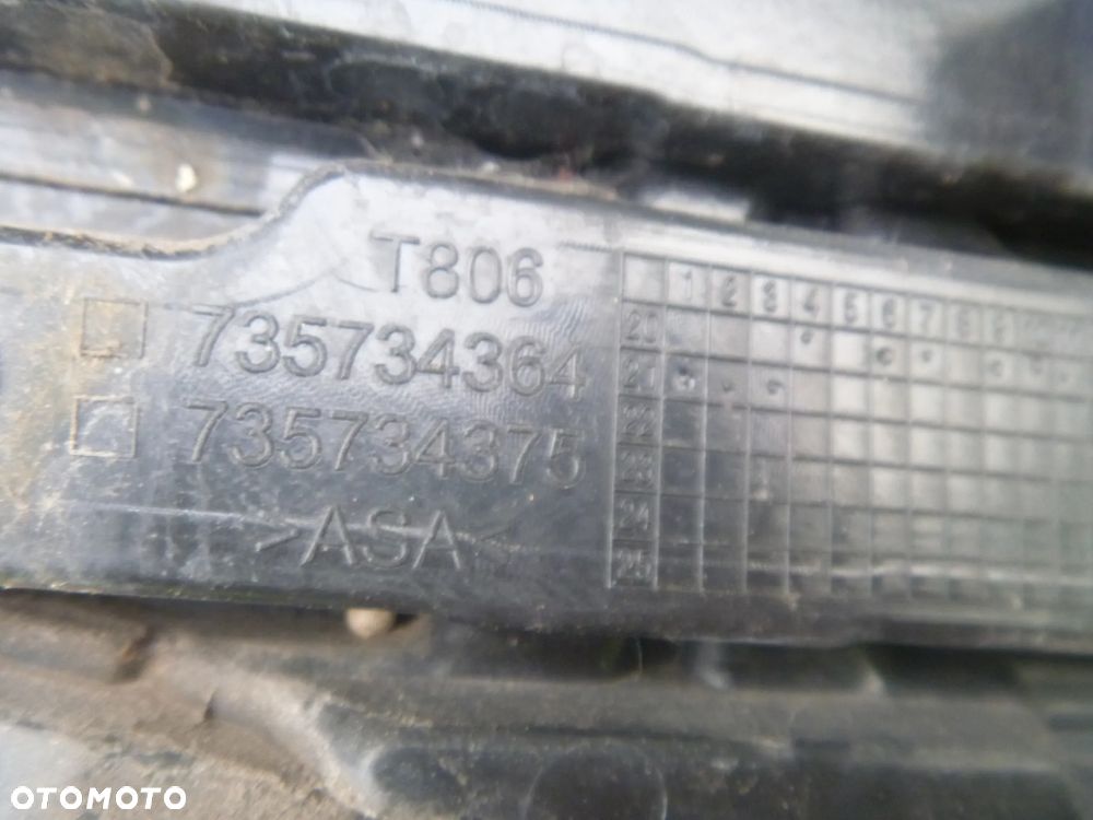 FIAT TIPO II LIFT 2020 ATRAPA CHŁODNICY CHROM ORYGINAŁ 73573464 - 5