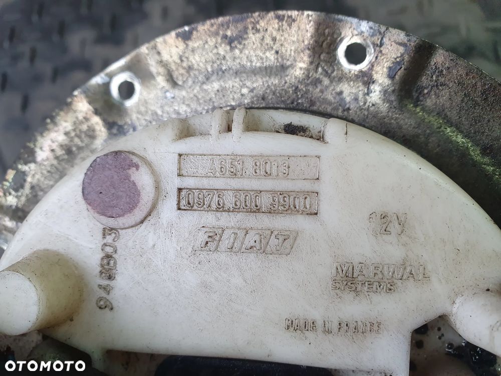 FIAT SEICENTO 1.1 0.9 900 POMPA CZUJNIK POZIOMU PALIWA PŁYWAK 09766009900 46518013 POSIADAM 7 SZT - 14