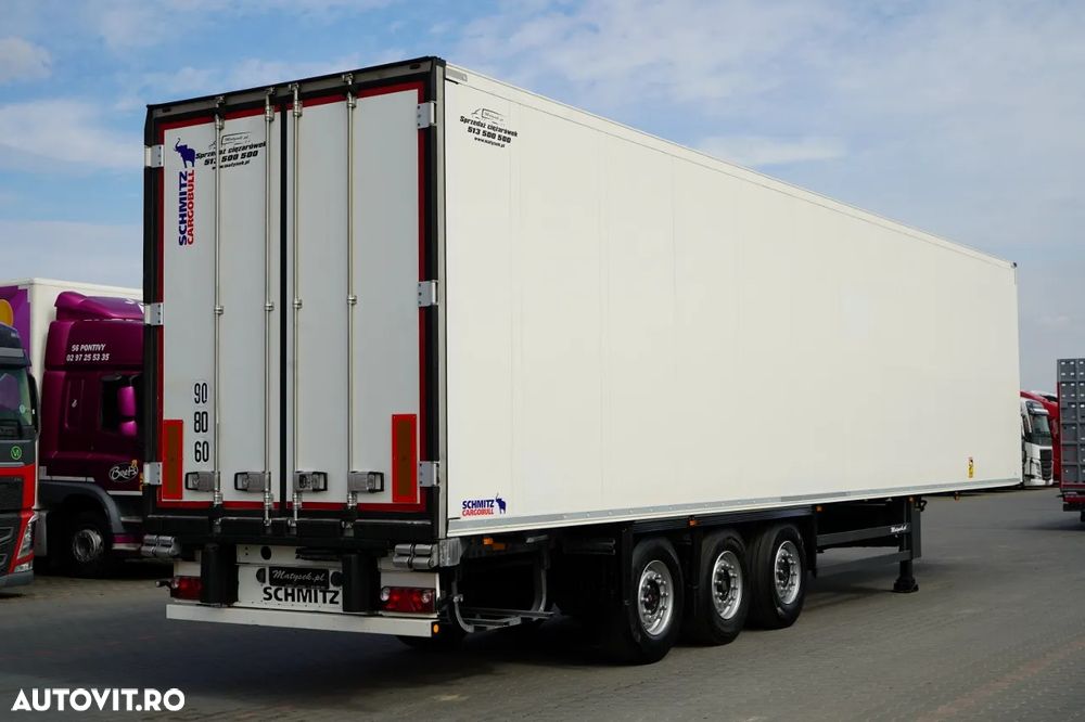 Schmitz Cargobull REFRIGERATED / CARRIER VECTOR 1550 / DOUBLE STOCK / 2 LIFTING AXLES / SAF - 7
