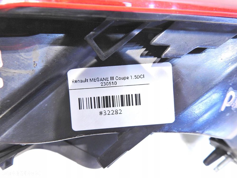 LAMPA PRAWA TYLNA TYŁ RENAULT MEGANE III COUPE - 5