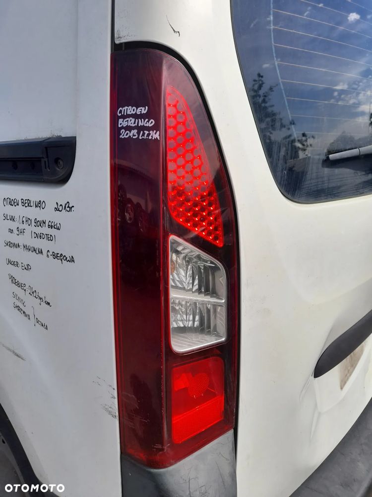 CITROEN BERLINGO II LAMPA LEWY TYŁ LEWA TYLNA - 2