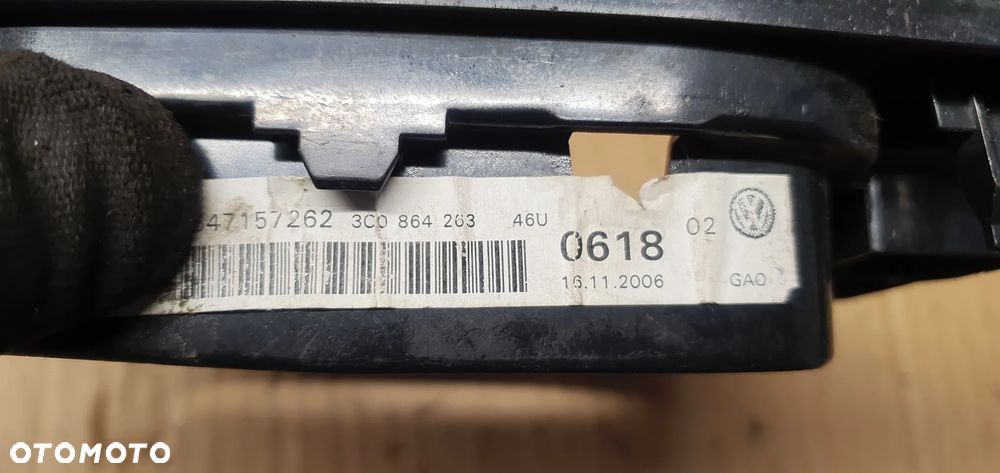 Ramka dekor tunelu wybieraka VW Passat B6 3C0864263 - 6
