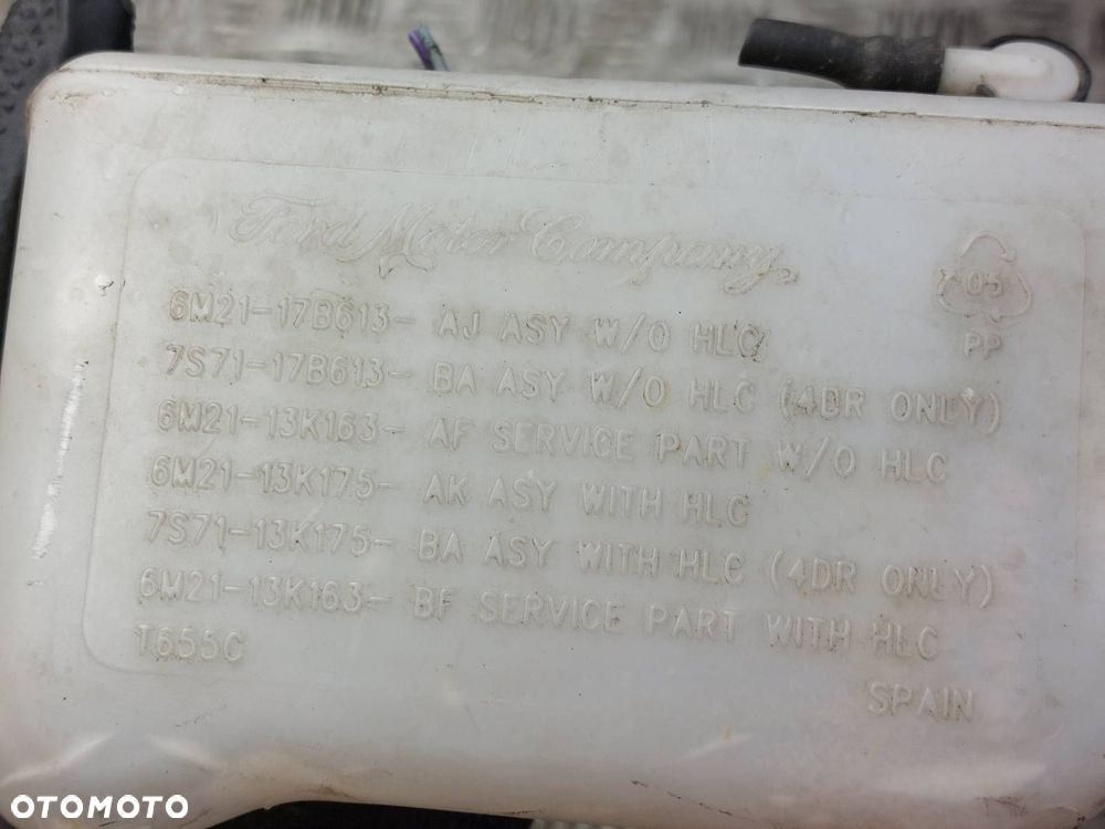 ZBIORNICZEK PŁYNU SPRYSKIWACZY FORD MONDEO MK4 6M21-17B613-AJ - 5