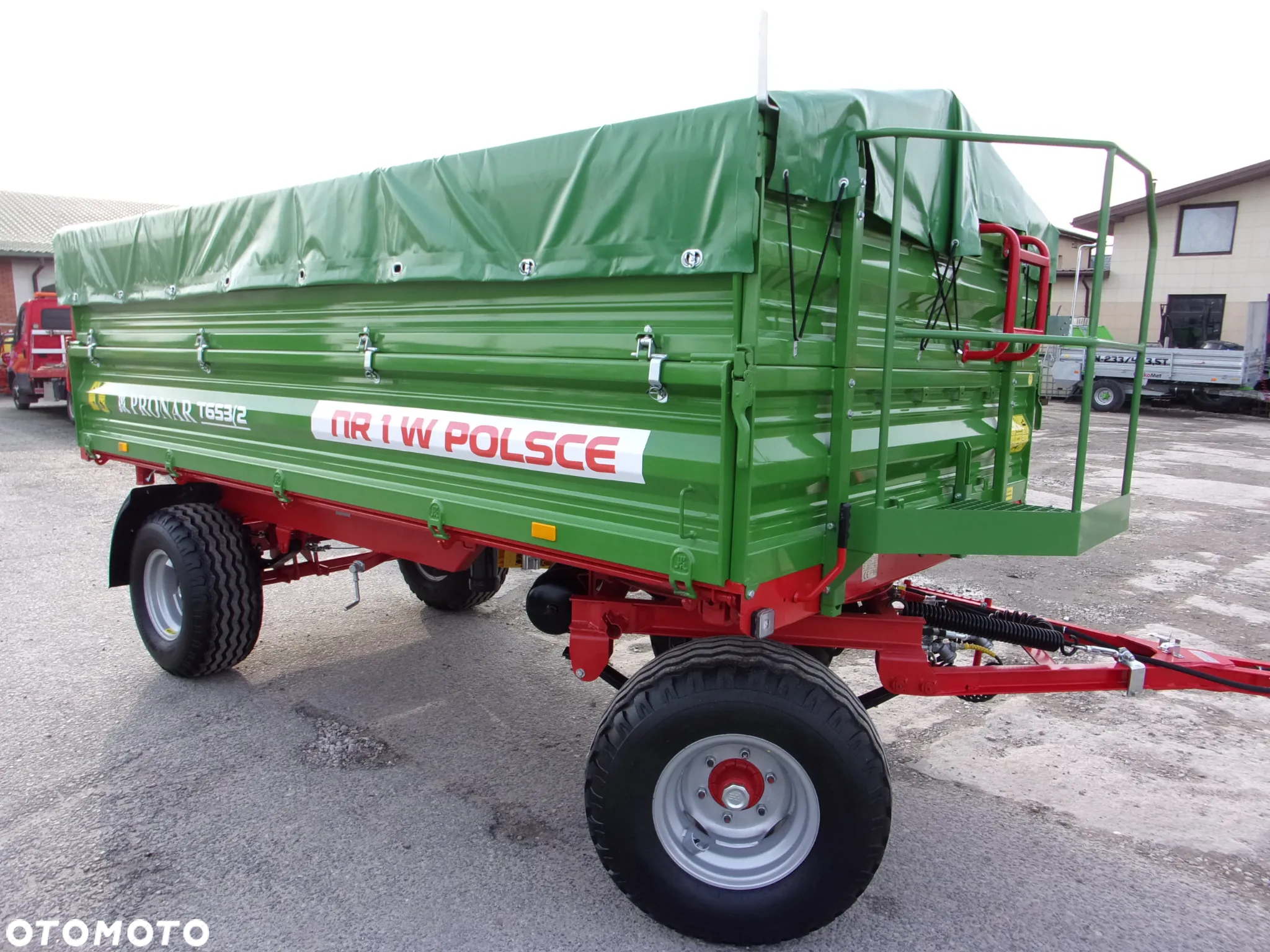 Pronar Przyczepa dwuosiowa 653/2   6-ton wywrotka trzystronna - 14