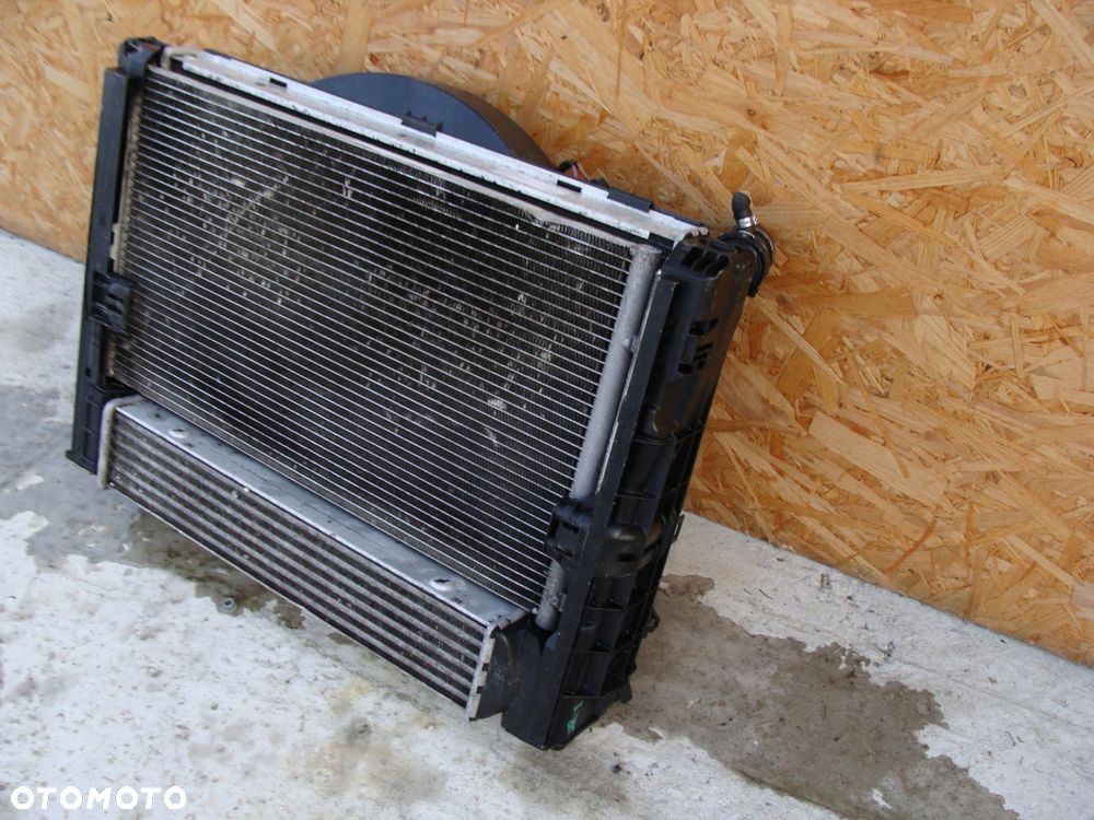 chłodnice wentylator komplet bmw x1 e84 2.0 d !! - 3