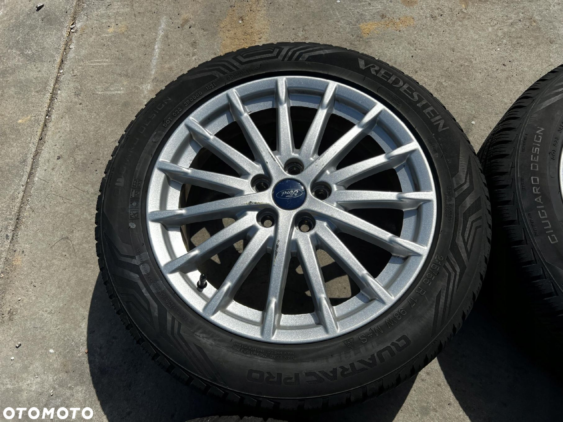 KOŁA FELGI OPONY CAŁOROCZNE FORD FOCUS C-MAX MK2 215/55 R17 - 5