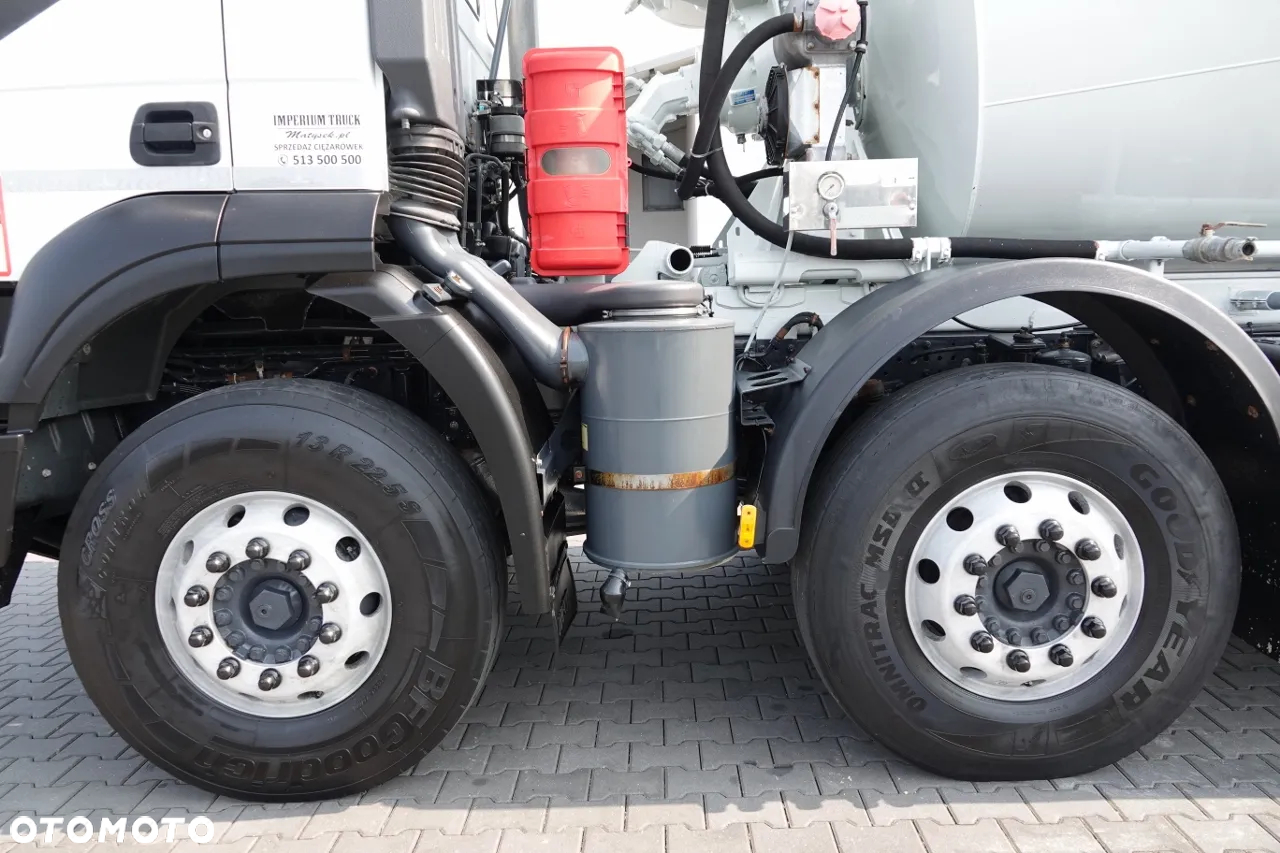 Iveco TRAKKER 400 / 8X4 / BETONOMIESZARKA 9 M3 / LIEBHERR / ALUFELGI / EURO 6 - 21
