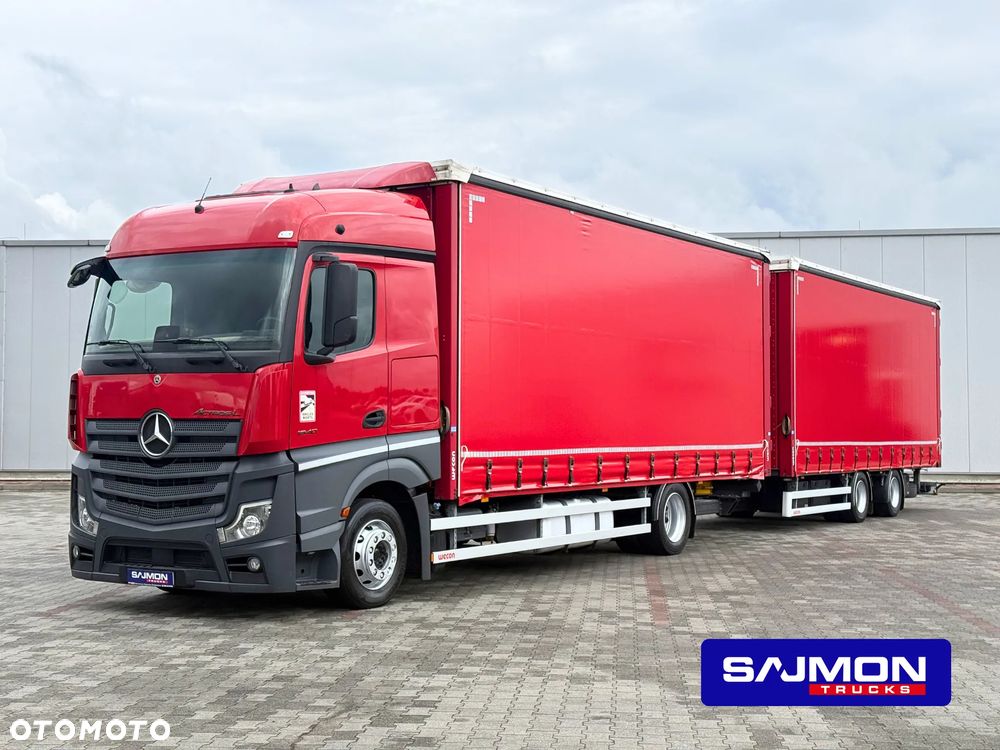 Mercedes-Benz ACTROS L 1840 / ZESTAW TANDEM 120 M3 / 7,75 M + 7,75 M / SALON PL - 2