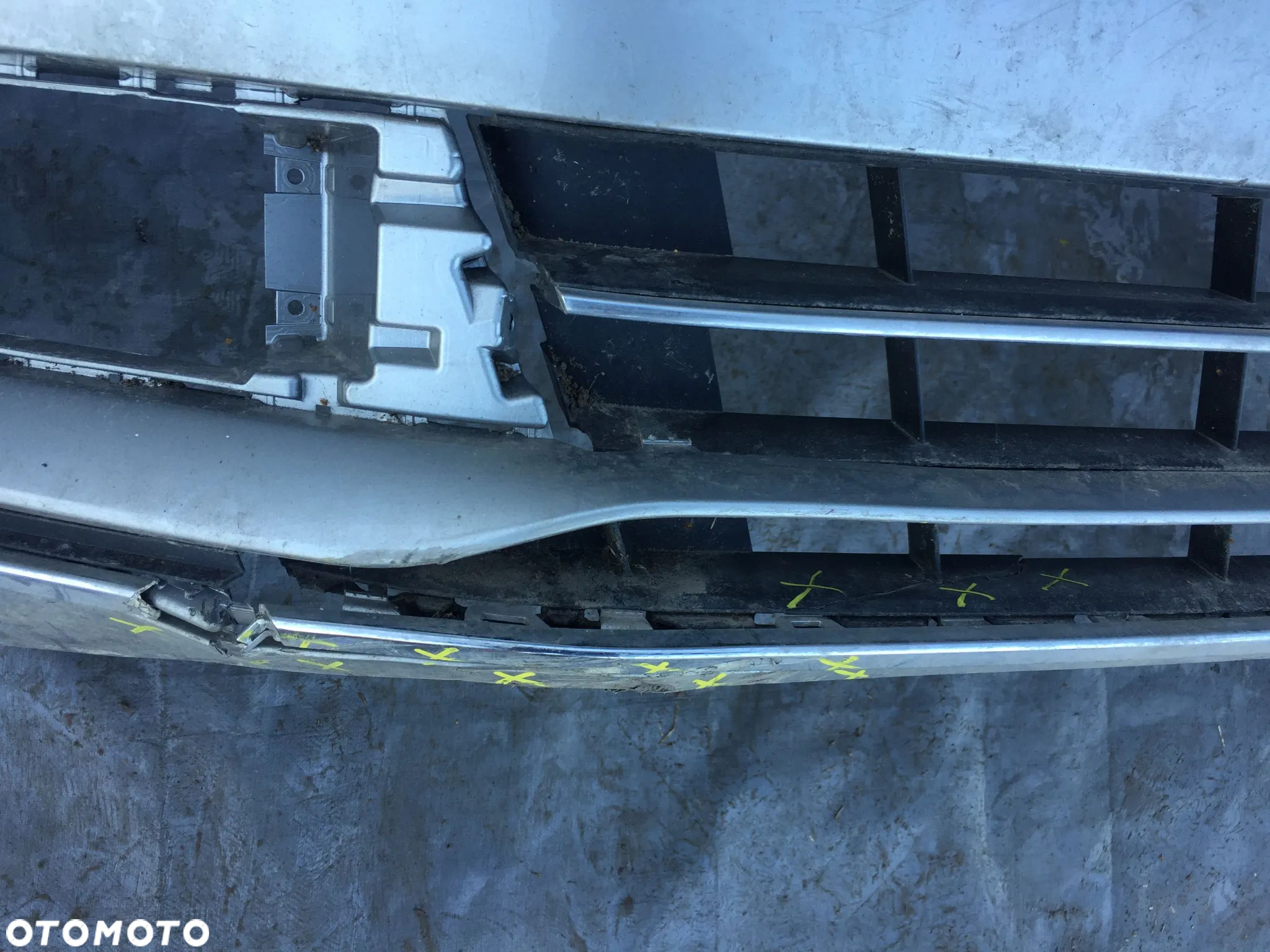 VW PASSAT B8 2014- ZDERZAK PRZÓD PRZEDNI CHROM KRATKA ZAŚLEPKA LISTWA LISTEWKA ZDERZAKA - 3