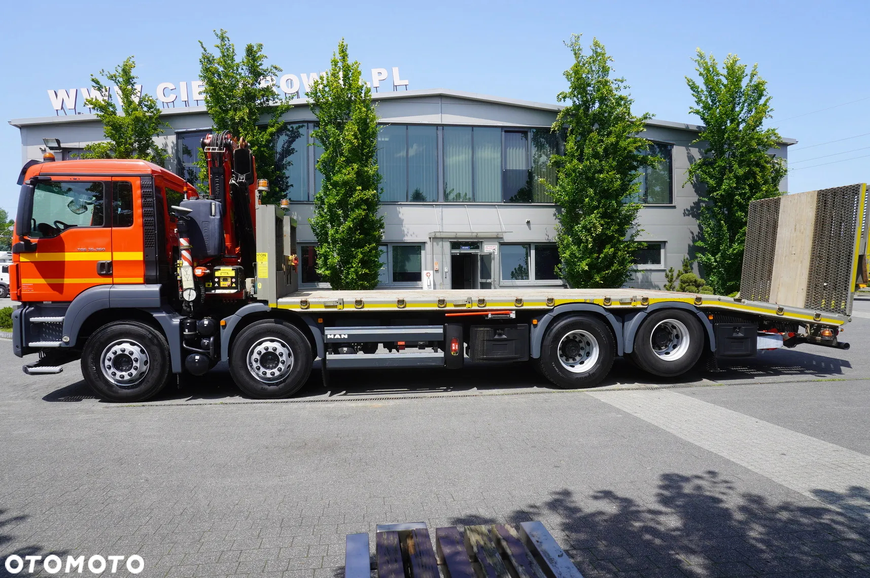 MAN TGS 35.360 E6 8x2 / HDS Fassi F235 / 6,5 t udźwig / 8,3 m wysięg - 5