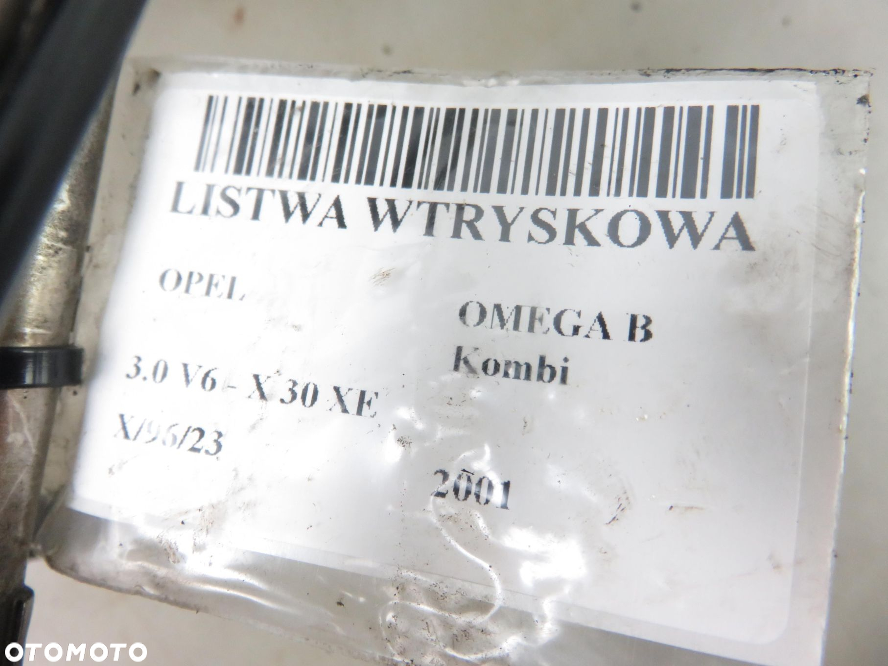 LISTWA WTRYSKOWA OPEL OMEGA B 3.0 V6 - X 30 XE 0280156045 - 10