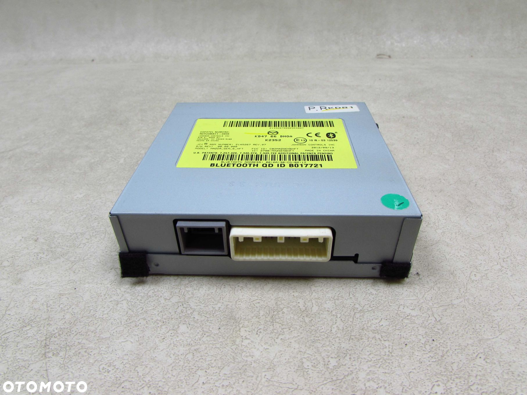 MAZDA CX-5 12-17 IDEAL MODUL STEROWNIK BLUETOOTH KD47-66-DH0A - 2
