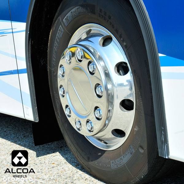MERCEDES / Felga ALCOA do AUTOBUS / 22,5 x 8,25 / Aluminiowe / ET 146 / DB/ PROMOCJE/Koszty / Grudzień !! - 12