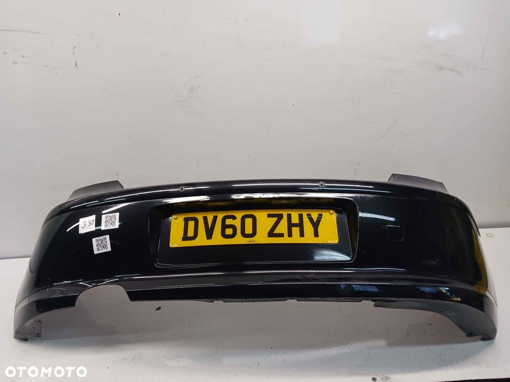 + ZDERZAK TYŁ TYLNY BMW E87 SERIA 1 I BLACK SAPPHIRE CZARNY PDC CZUJNIKI - 1