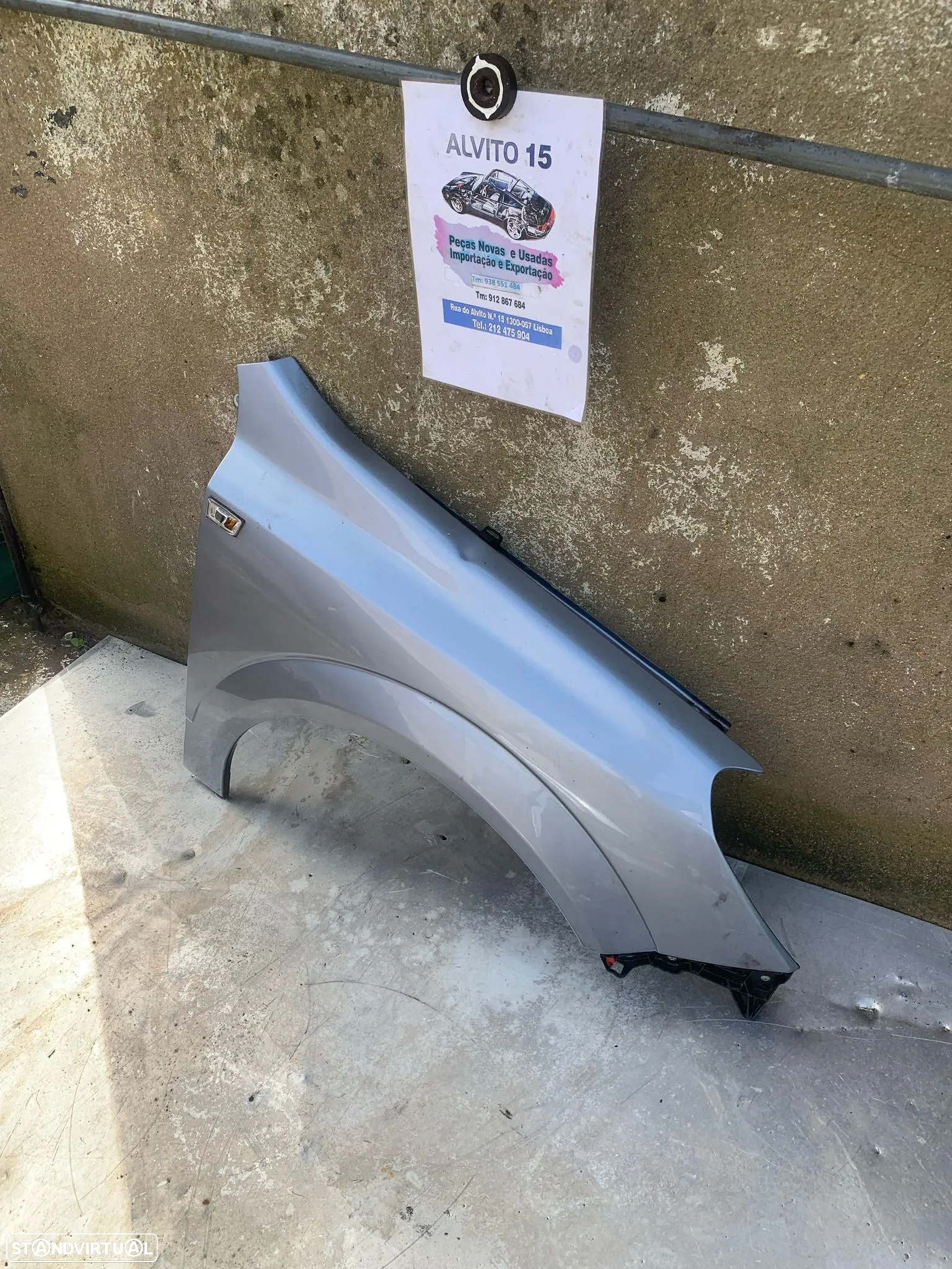 Guarda lamas direito Opel Astra H - 3