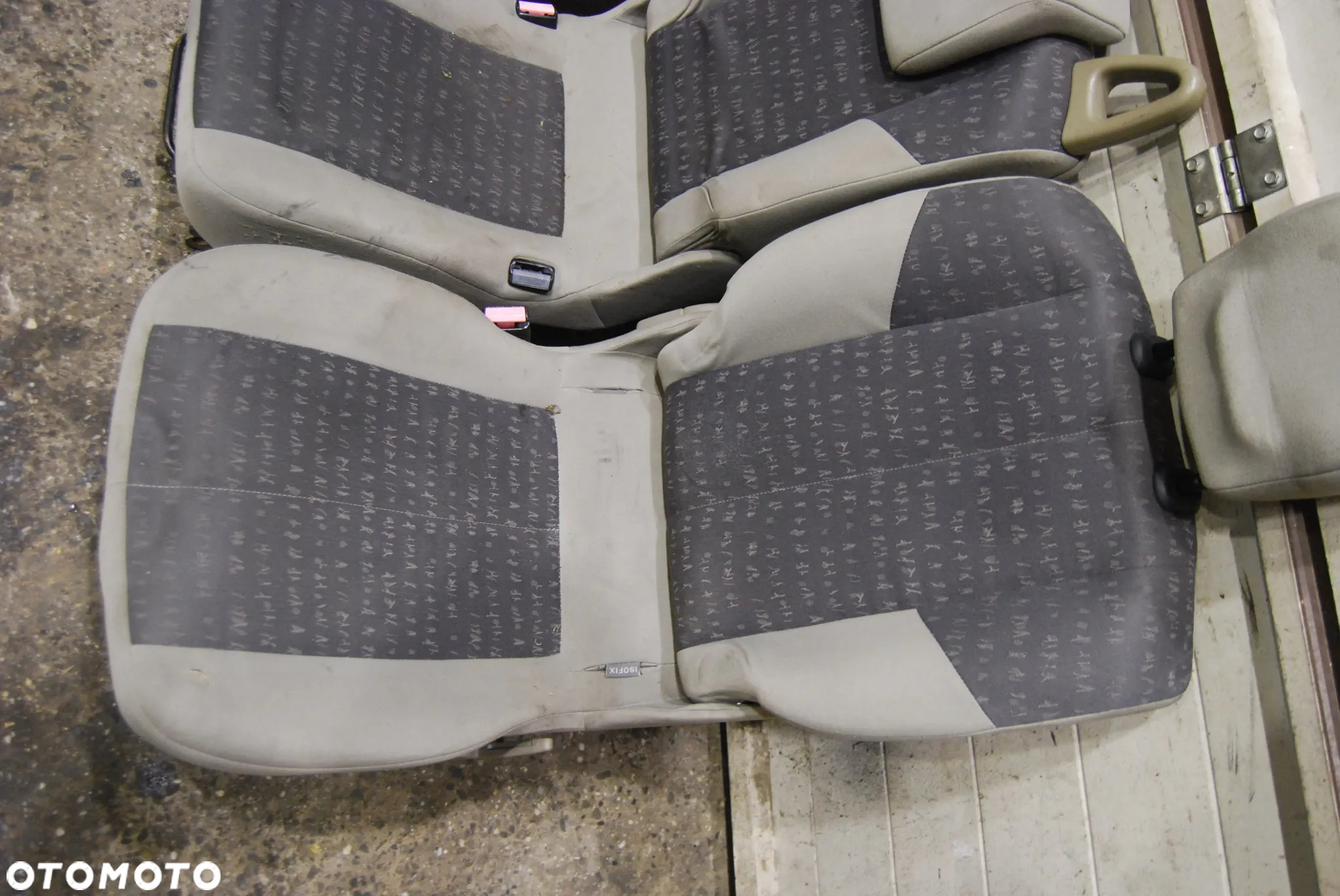 FOTEL FOTELE 2 I 3 RZĄD RENAULT MEGANE SCENIC II - 2