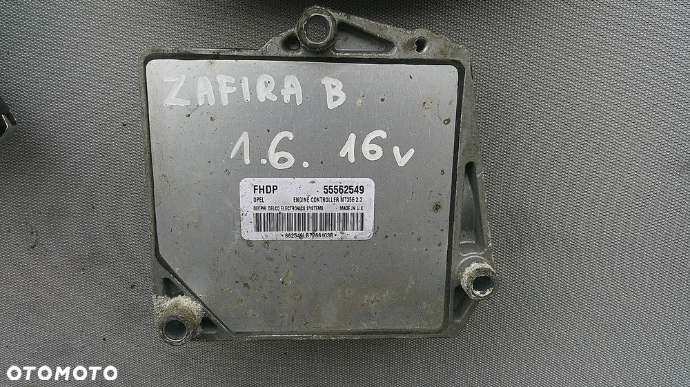 OPEL ZAFIRA B 1.6 16V IMMO ZESTAW STARTOWY 55562549 - 4
