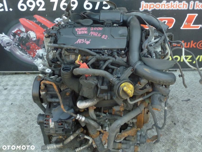 SILNIK KOMPLETNY OPEL VIVARO TRAFIC 2.0 DCI M9R 692 630 183 TYS - 1