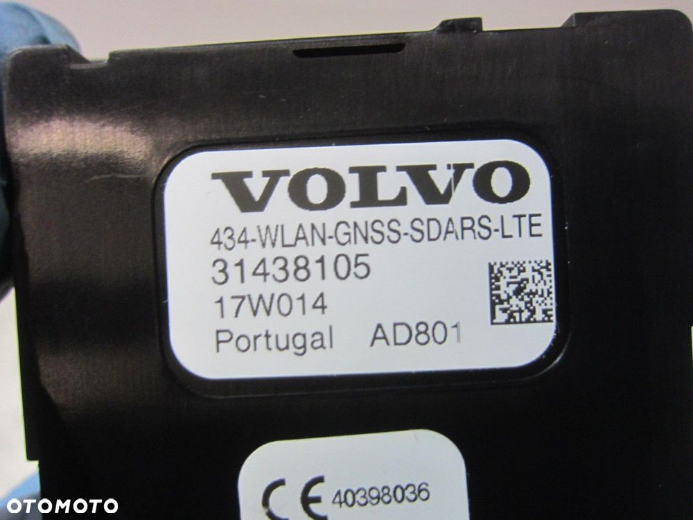 VOLVO XC90 II XC 90 XC60 XC40 ANTENA RADIA MODUŁ PŁETWA GPS 31438105 - 6