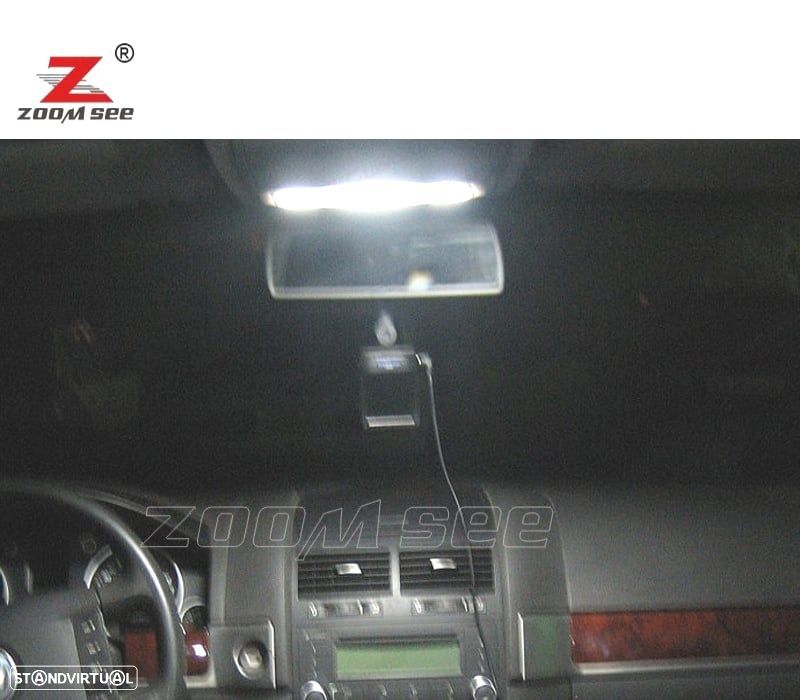 KIT COMPLETO DE 20 LÂMPADAS LED INTERIOR PARA TOUAREGI 7LA 7L6 7L7 2002 -2009 - 4