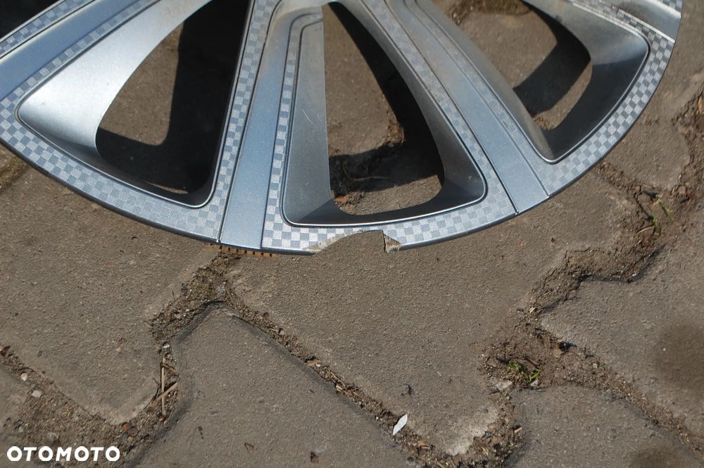 KOŁPAKI SAMOCHODOWE CARBOON R16 VW AUDI SEAT SKODA OPEL NISSAN - 3