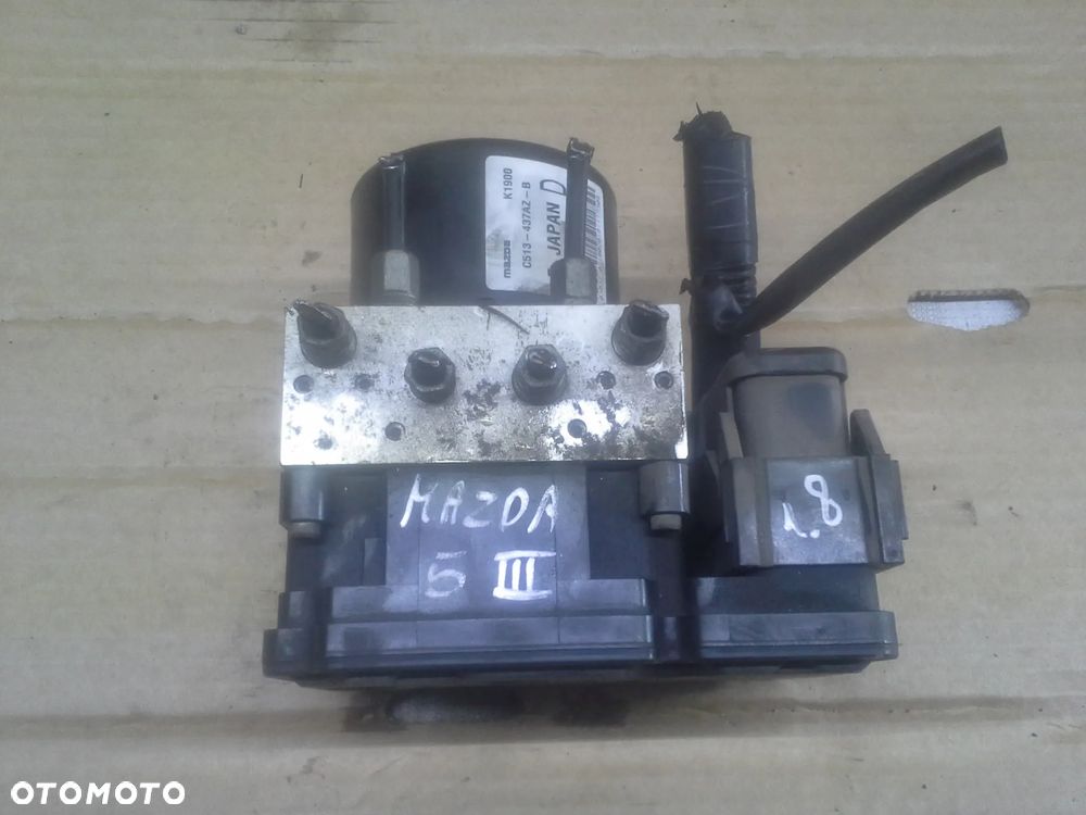Mazda 5 II pompa sterownik abs plus wtyczka z wiązką 28.5612-0901.3 C513-437A2-B - 9