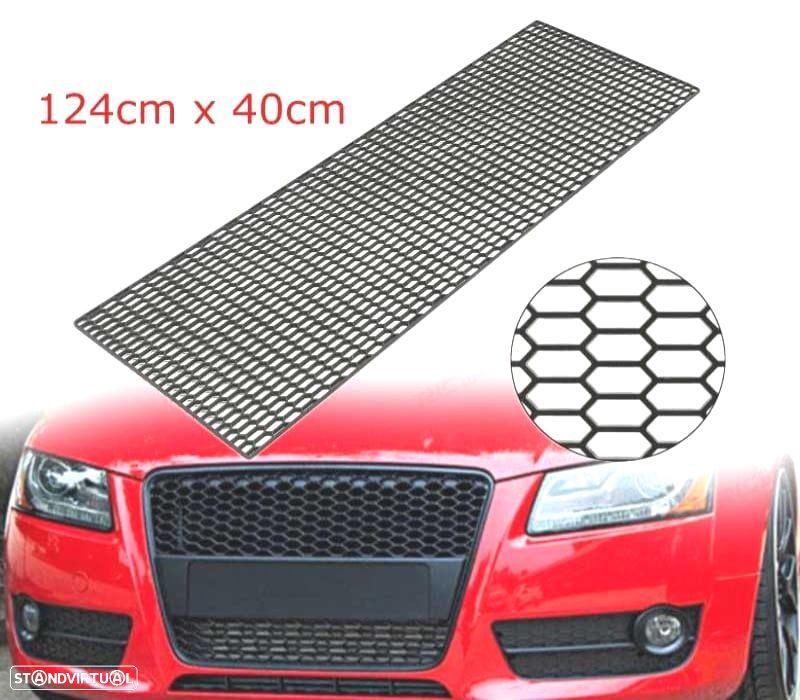 GRELHA PARA-CHOQUES UNIVERSAL ABS PRETO - 1