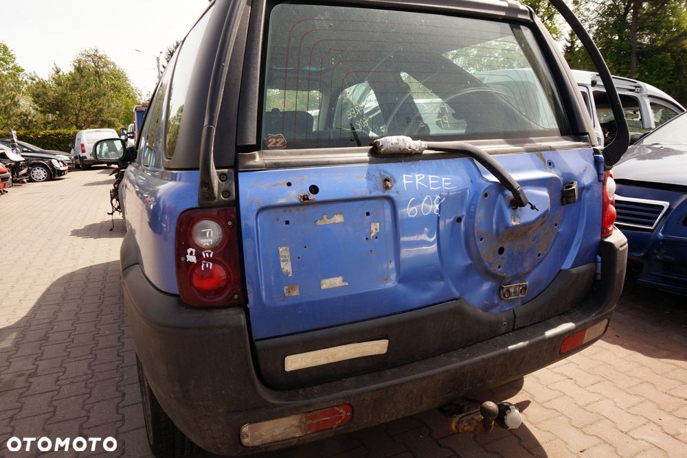 KLAPA BAGAŻNIKA TYLNA FREELANDER I L314 3D HB 608  NIEBIESKI LAND ROVER 1997-2000 - 2