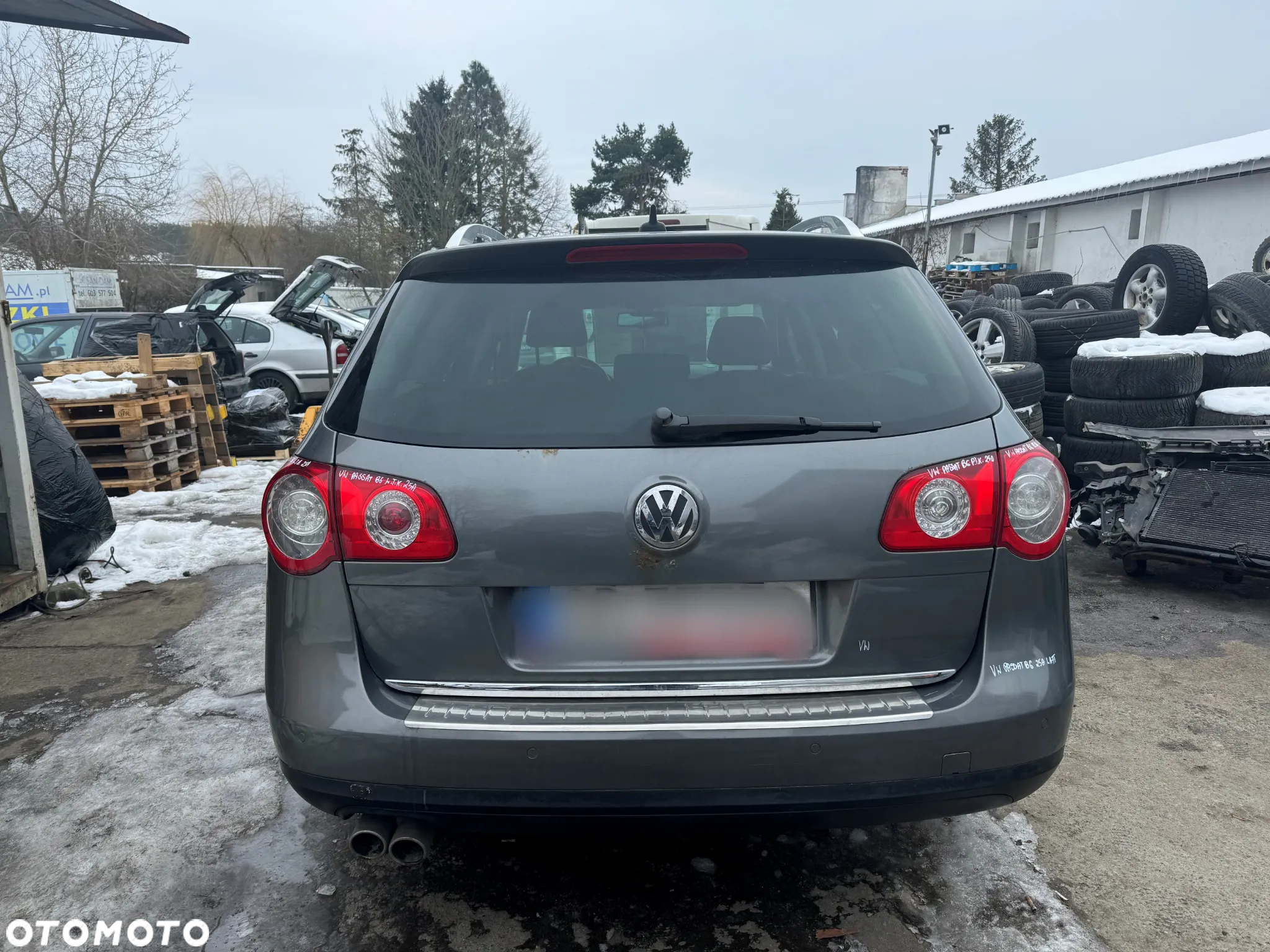 VW PASSAT B6 KOMBI 2006 2.0 TDI 140KM LA7T BMP NA CZĘŚCI - 5
